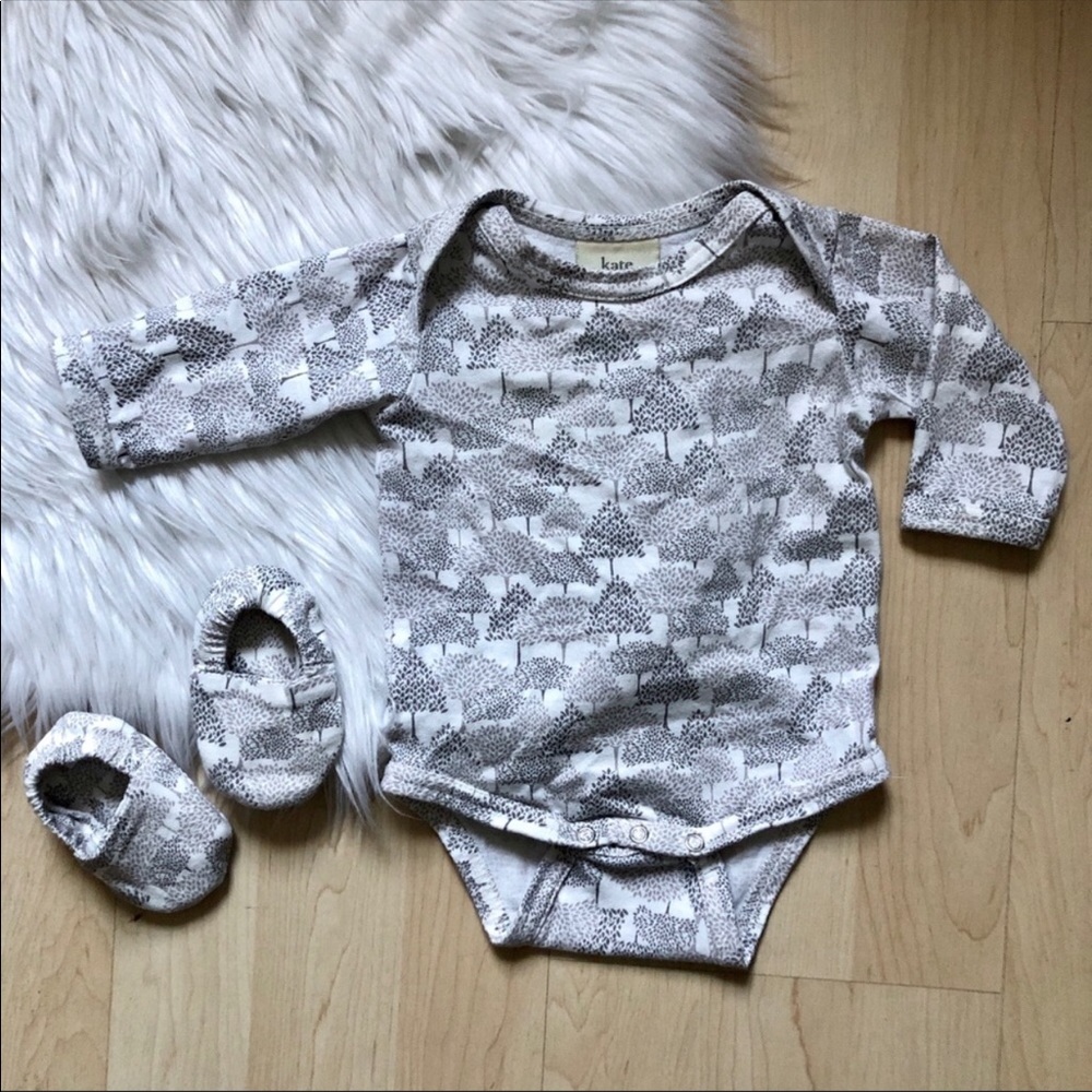 Kate Quinn Organics Onesie + Booties